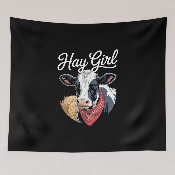 Item preview, Hay Girl Farmer Funny Cattle Cow Farm designed and sold by KingsLife1994.