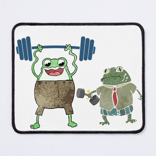 Item preview, frog and toad, designed and sold by Playful Strokes pom@pom.