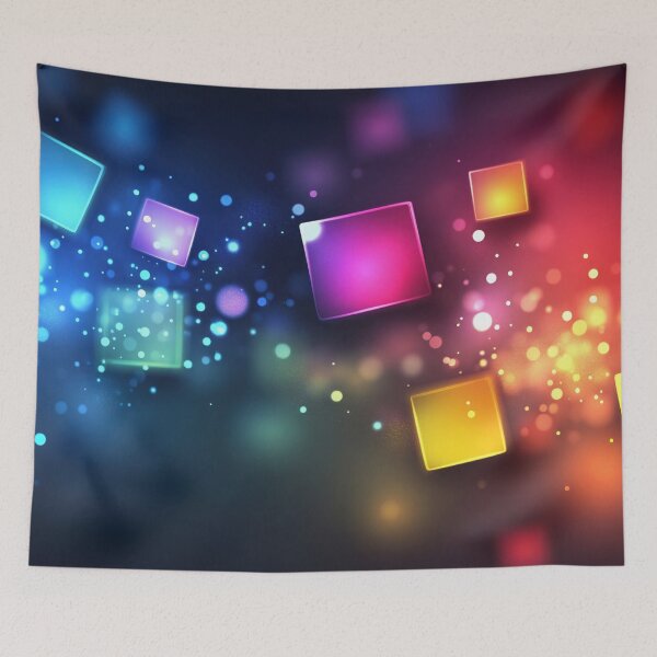 Item preview, Bright shapes on dark designed and sold by anytka.