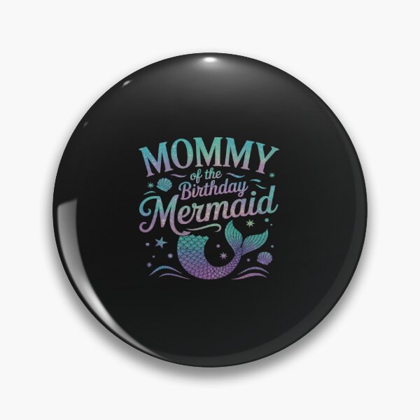 Item preview, Mommy Of The Birthday Mermaid Theme Party Squad Security designed and sold by TAYLOROUSDALE.