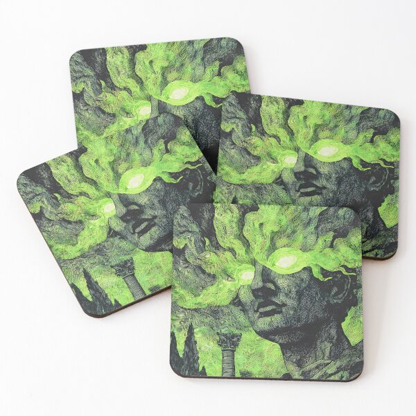 Item preview, Dreamy Green Surrealism designed and sold by bapupa.