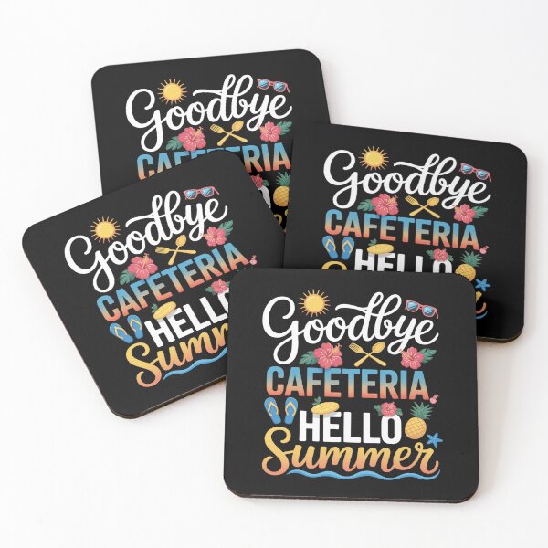 Item preview, Goodbye Cafeteria Hello Summer Lunch Lady designed and sold by JonGogue.