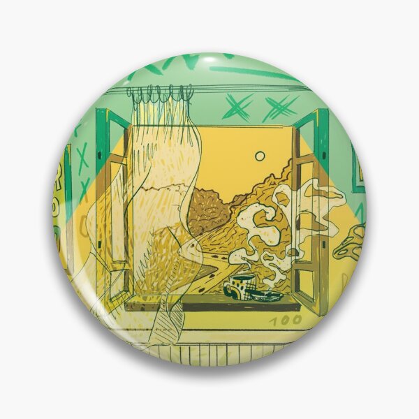 Item preview, Feid – Verde Aesthetic Room Art Illustration designed and sold by Aliyah Niko.