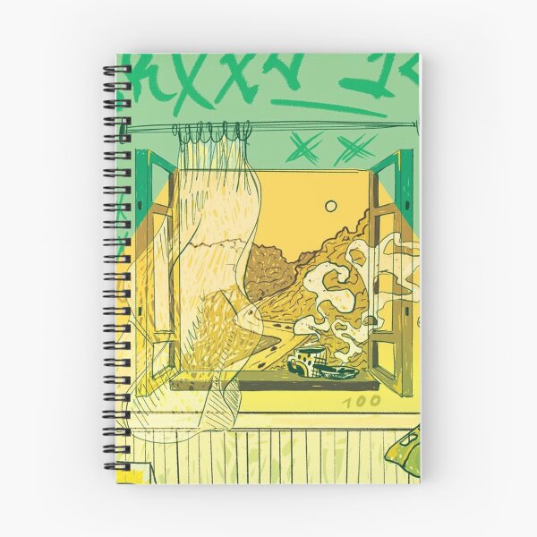 Item preview, Feid – Verde Aesthetic Room Art Illustration designed and sold by Aliyah Niko.