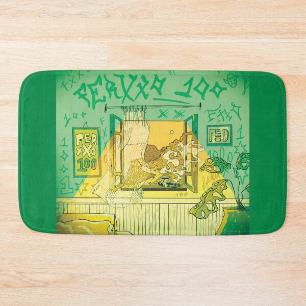 Item preview, Feid – Verde Aesthetic Room Art Illustration designed and sold by Aliyah Niko.