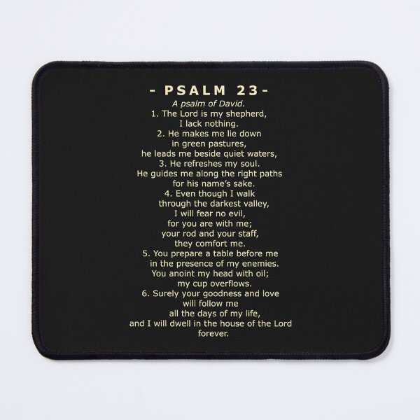 Item preview, Psalm 23 Scripture — Inspiring Faith designed and sold by LR5p6Swuy6.
