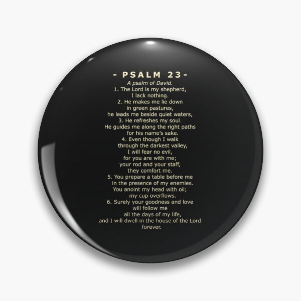 Item preview, Psalm 23 Scripture — Inspiring Faith designed and sold by LR5p6Swuy6.