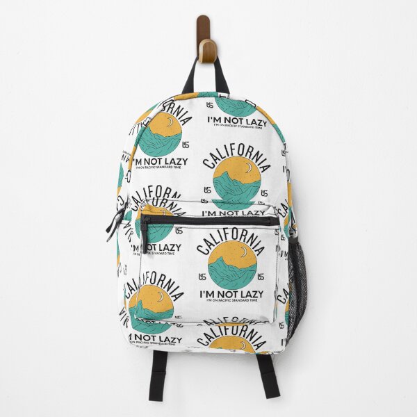 Item preview, California: I'm not lazy, I'm on pacific standard time designed and sold by Peerless-Prime.