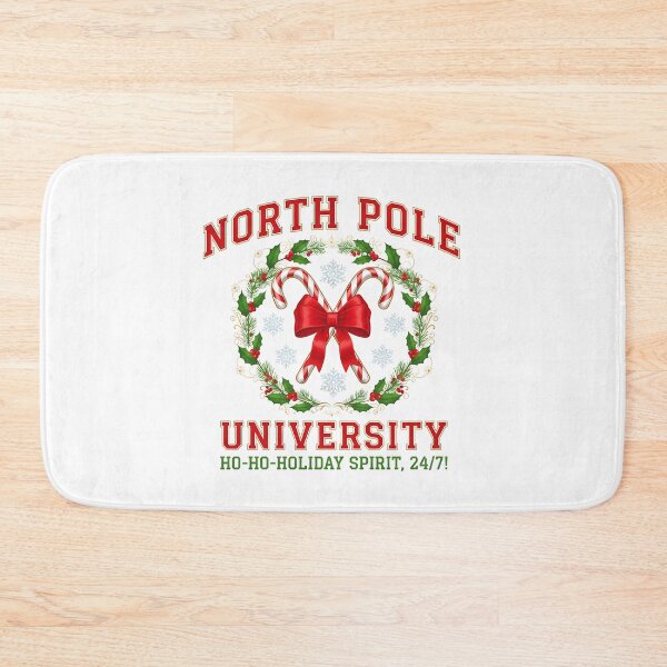 Item preview, North Pole University Christmas Funny Gifts designed and sold by Anemon-Design.
