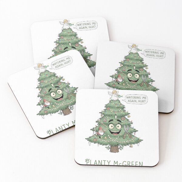 Item preview, PLANTY MCGREEN: Sentient Christmas Tree Watering Me Again designed and sold by zoughlal.