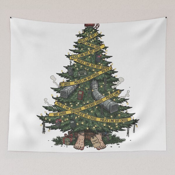 Item preview, NAKATOMI TOWER CHRISTMAS PARTY: Police Line Do Not Cross designed and sold by zoughlal.