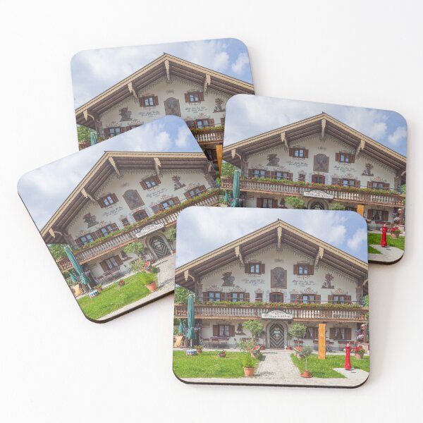 Item preview, Restaurant Maibaumstüberl with Lüftlmalerei (traditional Bavarian painted facades), Ruhpolding, Chiemgau designed and sold by Torsten  Krüger.