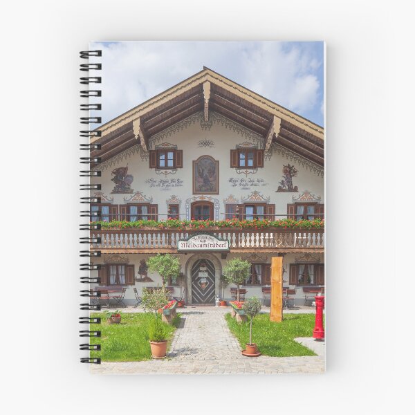 Item preview, Restaurant Maibaumstüberl with Lüftlmalerei (traditional Bavarian painted facades), Ruhpolding, Chiemgau designed and sold by Torsten  Krüger.