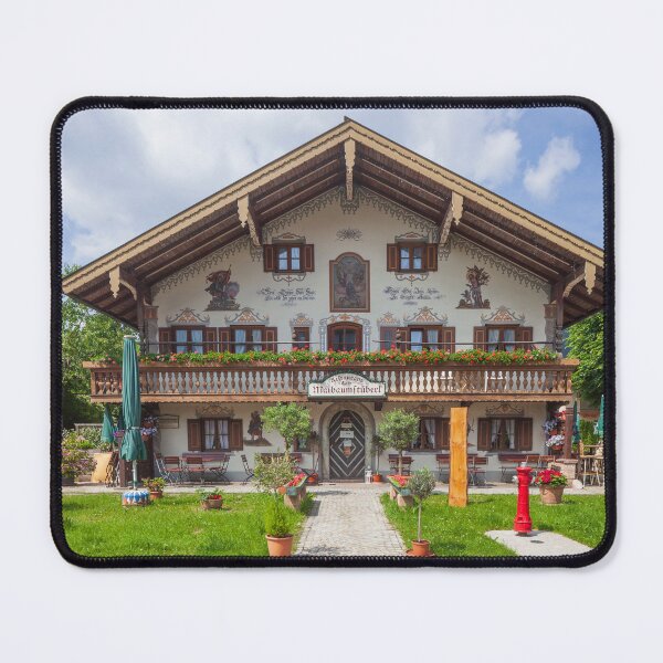 Item preview, Restaurant Maibaumstüberl with Lüftlmalerei (traditional Bavarian painted facades), Ruhpolding, Chiemgau designed and sold by Torsten  Krüger.