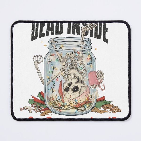 Item preview, DEAD INSIDE: Skeleton in a Jar Jolly AF Christmas Lights designed and sold by zoughlal.