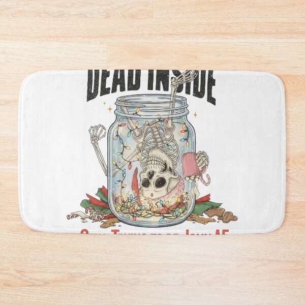 Item preview, DEAD INSIDE: Skeleton in a Jar Jolly AF Christmas Lights designed and sold by zoughlal.