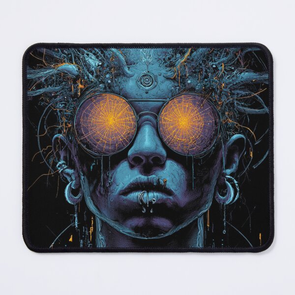 Item preview, Cyber Psychedelic DMT Vision designed and sold by DarkSpaceVibes.
