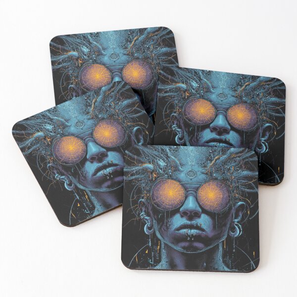 Item preview, Cyber Psychedelic DMT Vision designed and sold by DarkSpaceVibes.