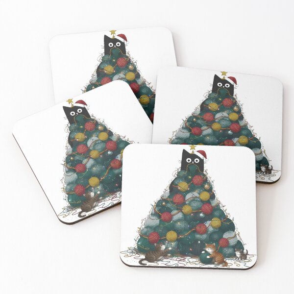 Item preview, OPERATION CATTREE DISASTER: Kitten Yarn Christmas Tree Play designed and sold by zoughlal.