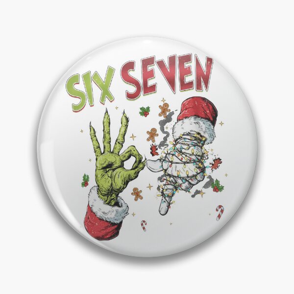 Item preview, SIX SEVEN: Grinch Green Wrestling Hand Thumbs Down designed and sold by zoughlal.