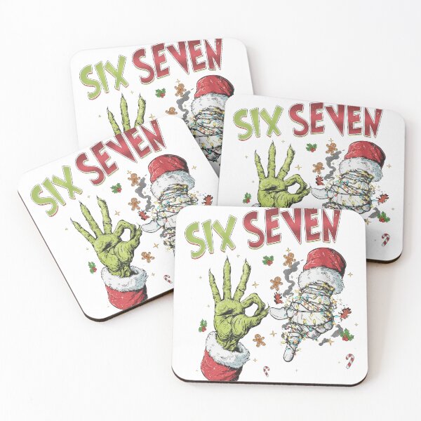 Item preview, SIX SEVEN: Grinch Green Wrestling Hand Thumbs Down designed and sold by zoughlal.