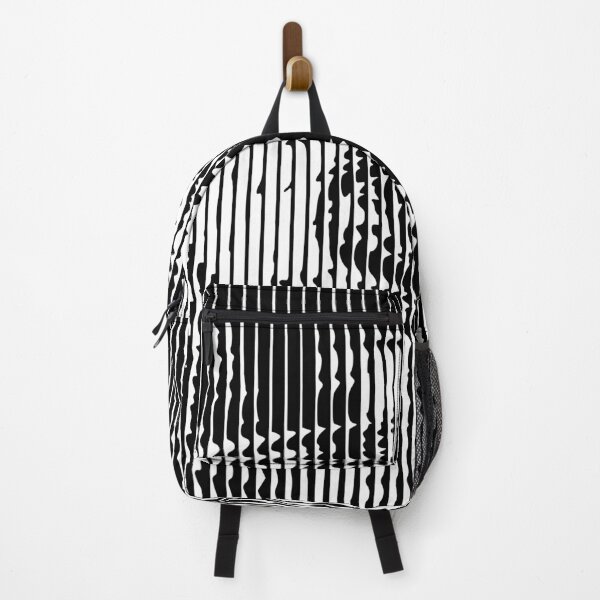 Item preview, Waves – Black Halftone Illustration, Minimalist Water Movement Art designed and sold by Lumbra by Pellas.