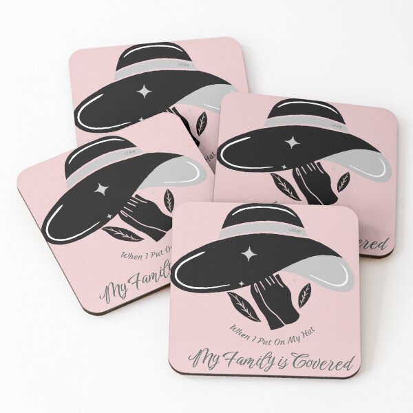 Item preview, We Talking Bahamian, “When I put on my hat, My Family Covered” pink apparels and accessories. designed and sold by We Talking Bahamian.
