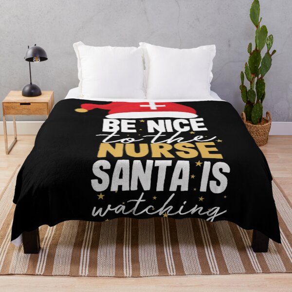 Item preview, Watching Be Santa The Vintage Retro Nice Classic Nurse Christmas To Nurse is designed and sold by FrankyTepper.