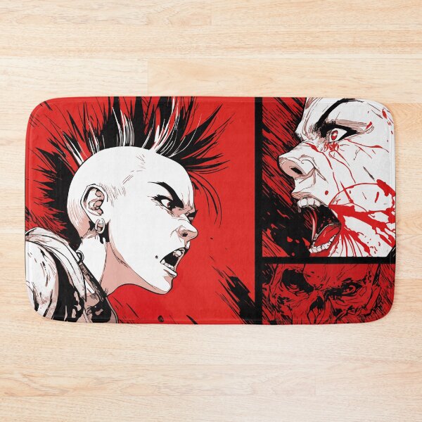 Item preview, Punk Girl Rage – Dark Comic Skull Art designed and sold by drizzd.