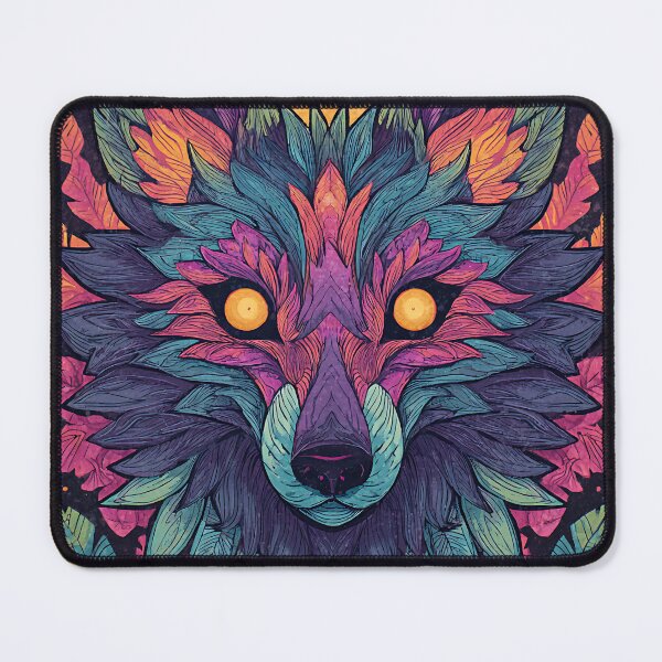 Item preview, Vibrant Psychedelic Animal designed and sold by bapupa.