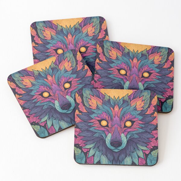 Item preview, Vibrant Psychedelic Animal designed and sold by bapupa.