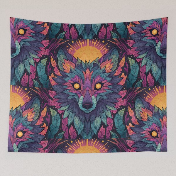 Item preview, Vibrant Psychedelic Animal designed and sold by bapupa.
