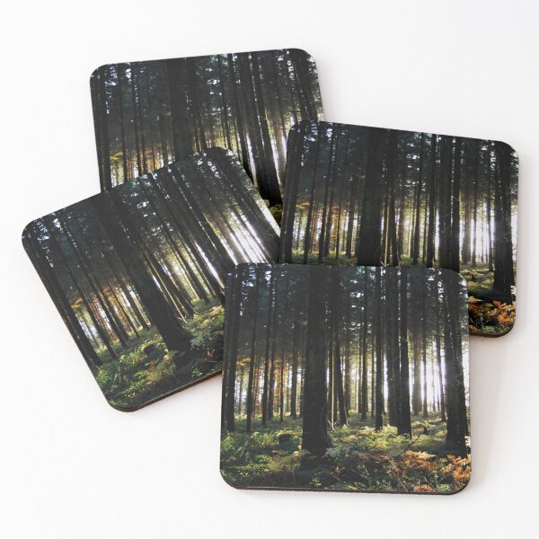 Item preview, Sunlight in the forest designed and sold by wagtails.art.