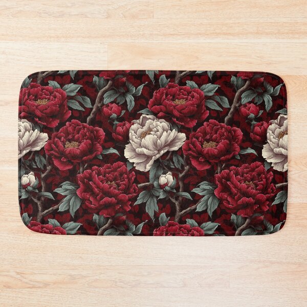 Item preview, Bold Ornamental Floral Peonies Print For Summer Birthday designed and sold by RoyalStarsPatts.