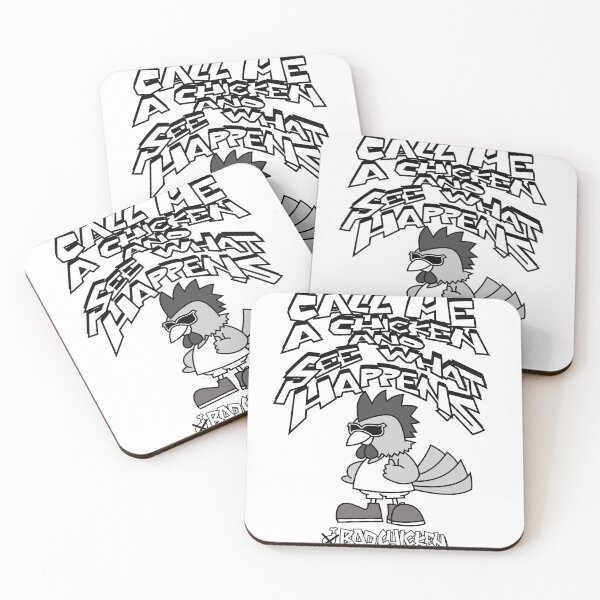 Item preview, BAD CHICKEN SERIES –CALL ME A CHICKEN AND SEE WHAT HAPPENS. designed and sold by collectionA.