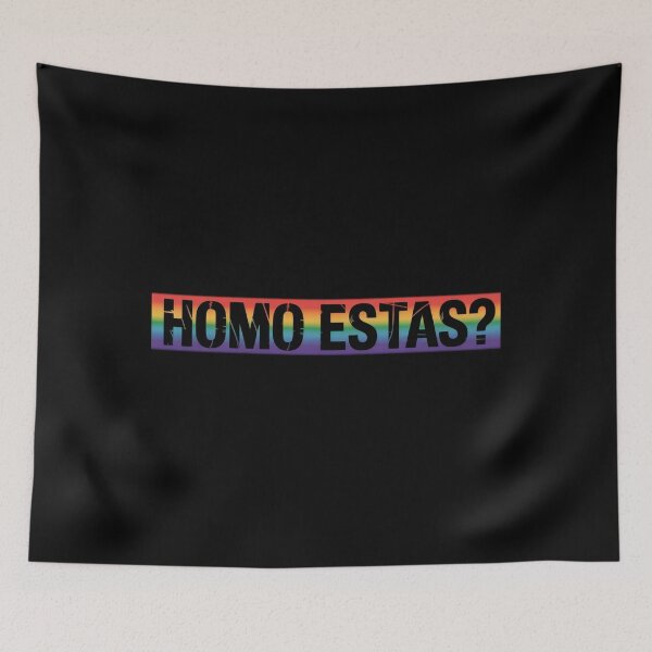 Item preview, Homo Estas Spanish Gay Pride Month designed and sold by JonGogue.