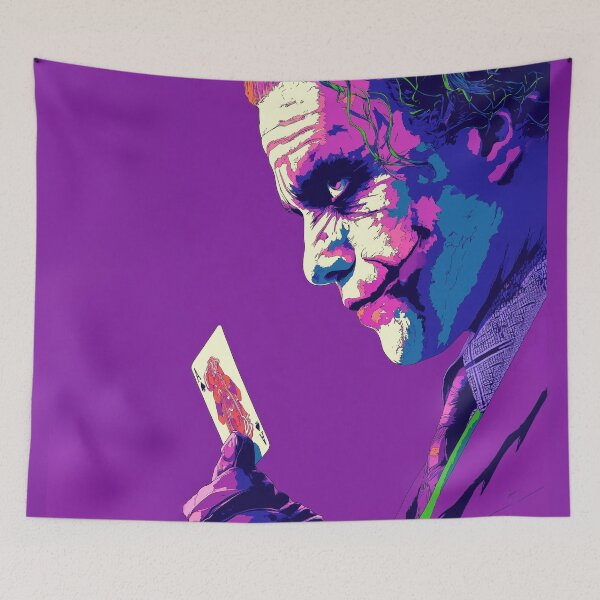 Item preview, The Joker in Pop Art Style designed and sold by MrLordFashions.