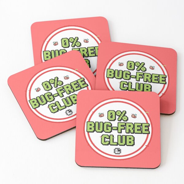Item preview, 0 Percent Bug-Free Club Design designed and sold by WiserShop.