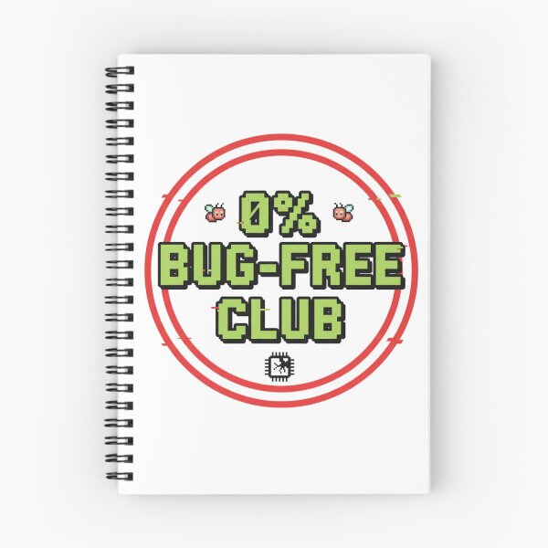 Item preview, 0 Percent Bug-Free Club Design designed and sold by WiserShop.
