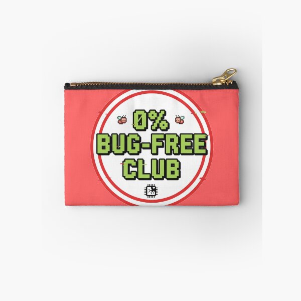 Item preview, 0 Percent Bug-Free Club Design designed and sold by WiserShop.