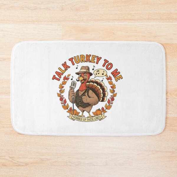 Item preview, Talk Turkey To Me Retro Singer designed and sold by Silent Watch Threads..