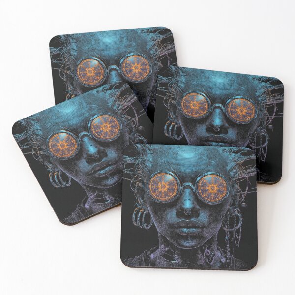 Item preview, Cyber Psychedelic DMT Vision designed and sold by DarkSpaceVibes.