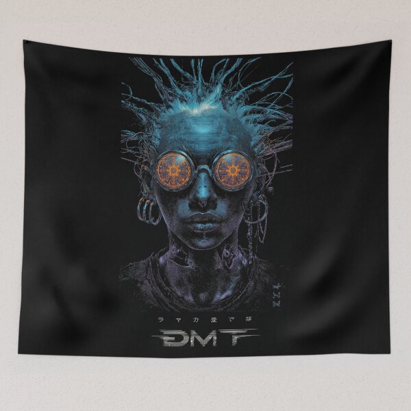Item preview, Cyber Psychedelic DMT Vision designed and sold by DarkSpaceVibes.