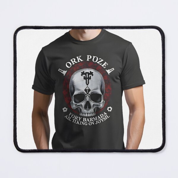 Item preview, Skull Graphic T-shirt with Gothic Text designed and sold by Teeshirtstoday.com.