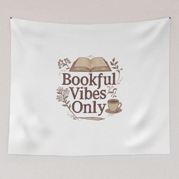 Item preview, Retro design Bookful Life only– Book Lover Quote Design designed and sold by Happyhoo1.