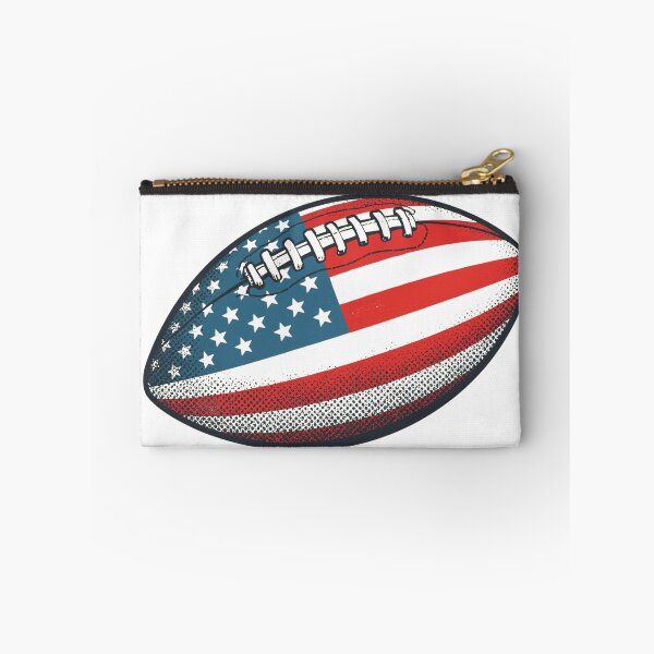 Artikelvorschau, Patriotischer Ball im Vintage-Retro-Comic-Stil mit amerikanischer Flagge entworfen und verkauft von MiloOfficial.