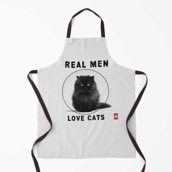Item preview, Real Men Love Cats – Brutalist Cat Art designed and sold by EdgeDrip.
