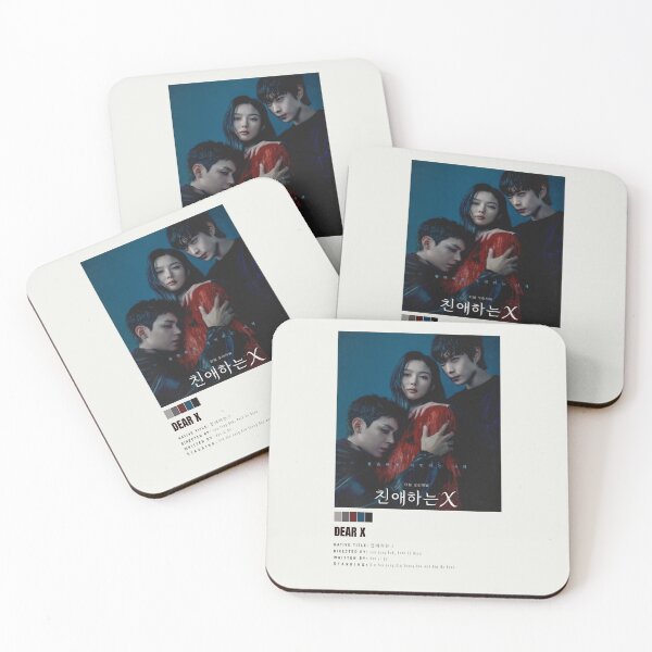 Item preview, Dear X - Kdrama Poster designed and sold by Weird Unicorn.