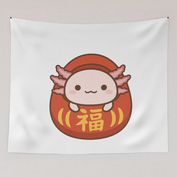 Item preview, Axolotl Daruma designed and sold by BebaLab.