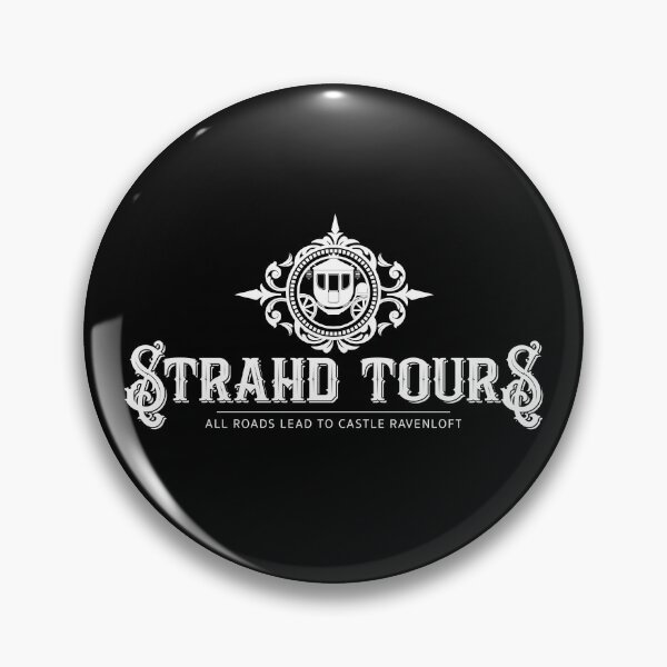 Item preview, Curse of Strahd: Strahd Tours (monochrome) designed and sold by firlachieldraws.